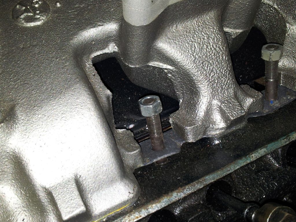 Intake studs and carb suds on a 292 y block ford 2bbl The H.A.M.B.