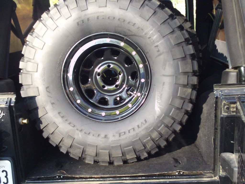 35x12.50 BFG KM2s on 15x8 rim