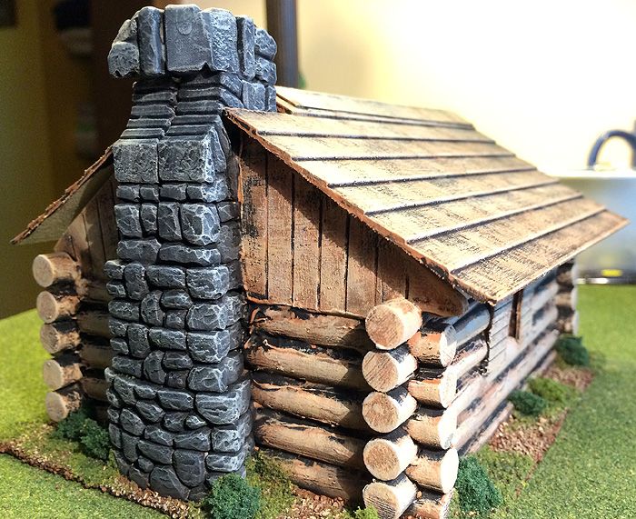 Lead Legionaries Tricking Out Another Log Cabin