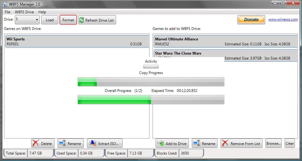 update just added wbfs manager 2 1 which now has two versions one wbfs