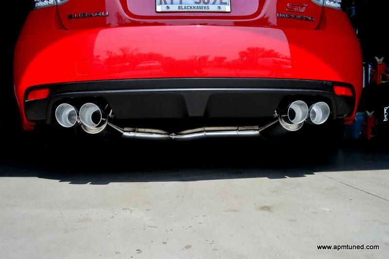 APM Alumen series exhaust system for your GR Hatch and Sedan NASIOC