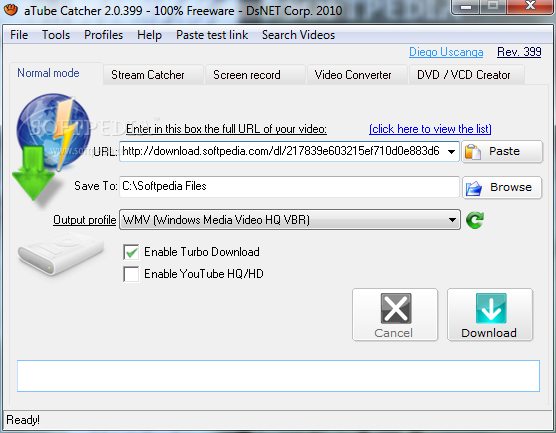 aTube Catcher software gratis per scaricare e convertire file video ...