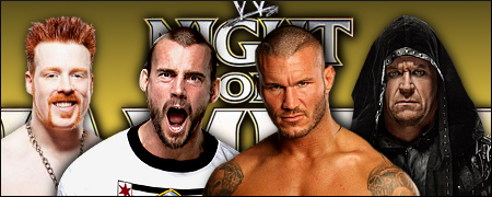 Sheamus vs CM Punk vs Randy Orton vs Undertaker