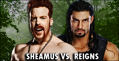 Sheamus vs Roman Reigns