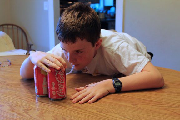 Go Science: Screaming Pop Cans