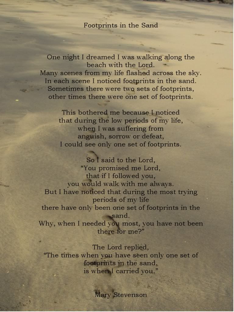 Footprints in the Sand