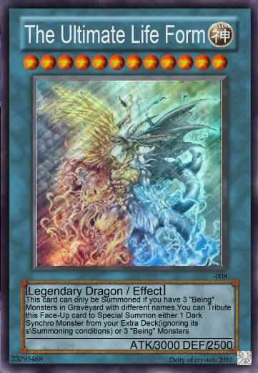 ULTIMATE LIFE FORM ultimate life form: