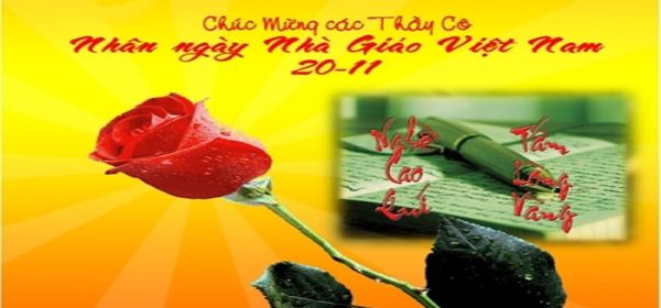 Chúc Mừng Ngày Nhà Giáo Việt Nam 20-11