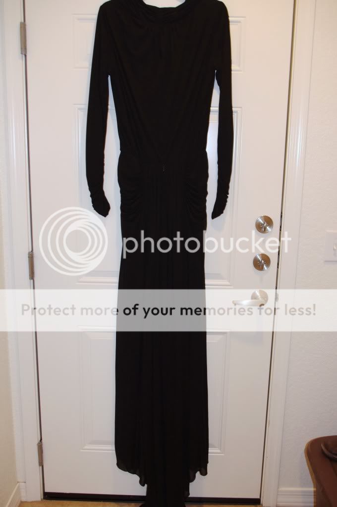 Derek Lam Runway Silk Long Sleeve Jersey Gown 40 US 4  